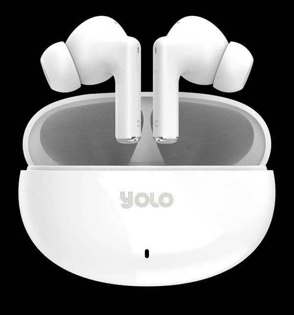 Yolo - YoPod Pro wireless Earbuds - White 3