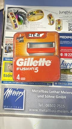 Gillette fusion 5