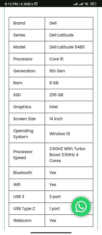 laptop in good condition (03004306628) 0