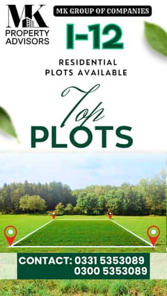 EXCELLENT PLOTS FOR SALE IN I-12