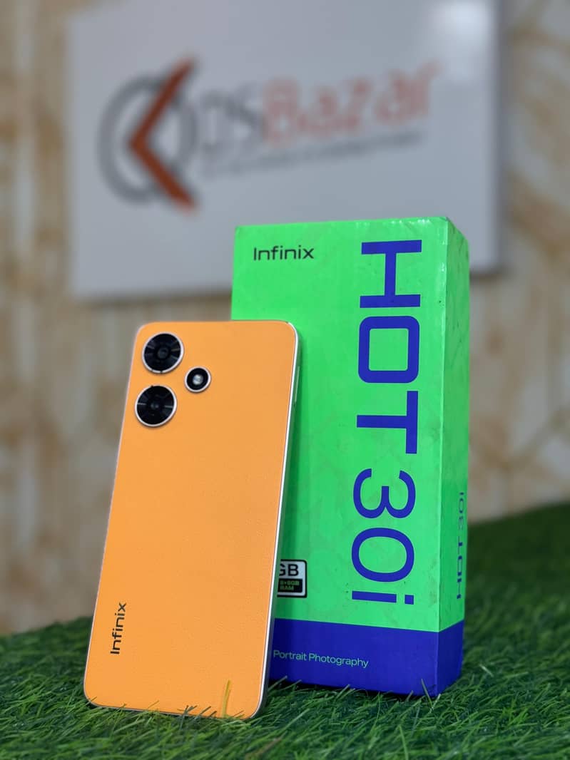 Infinix Hot 30i With Box And Charger 0