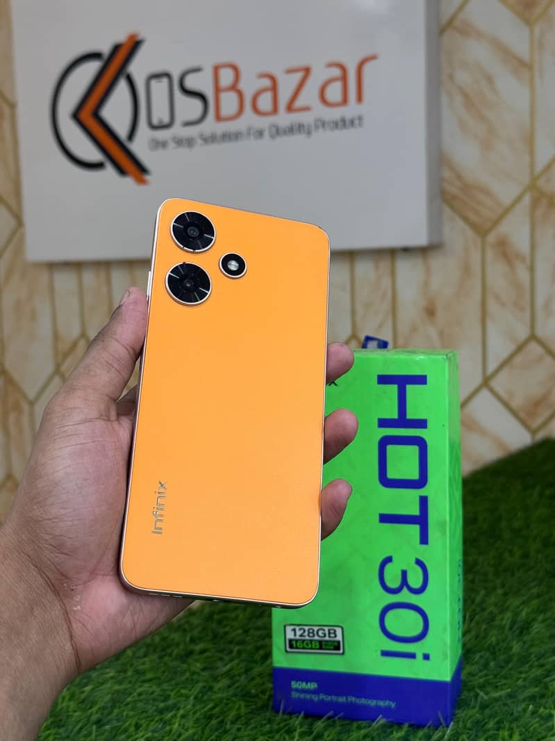 Infinix Hot 30i With Box And Charger 1