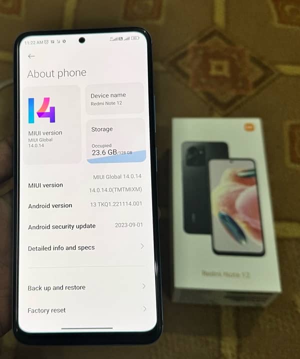 Redmi Note 12 ( 8+8/128 gb ) 4