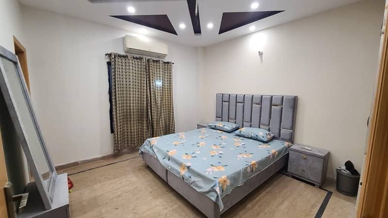 Furnished flat available for rent pak Arab society 3