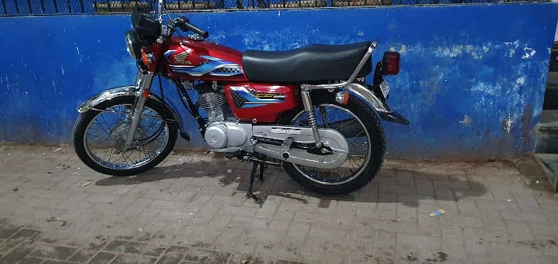 honda cg 125 bilkul saf condition 7