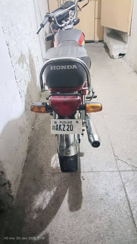 Honda cd 70 2021 22 ka nambar ha 1