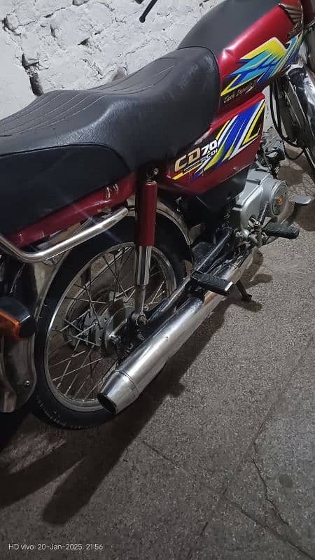 Honda cd 70 2021 22 ka nambar ha 3