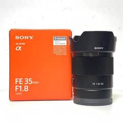 Sony 35mm f1.8 just Box Open