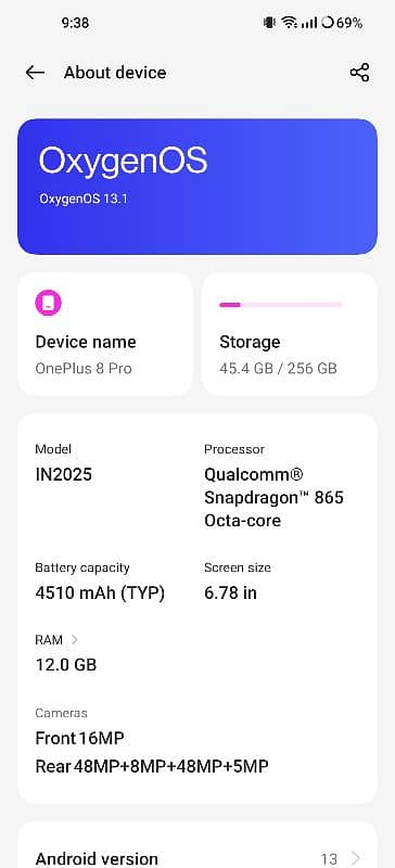 OnePlus 8 Pro with box 4