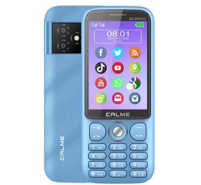 Calme 4g spark In black color 0