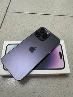 iPhone 14pro max 256 GB 03230916581 my what'sap