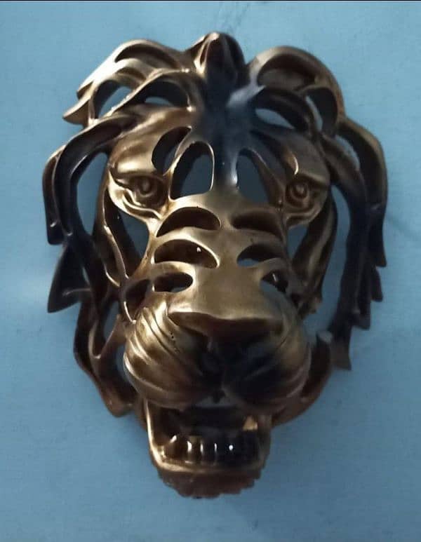 Lion Head Art Wall Decor 3D 0