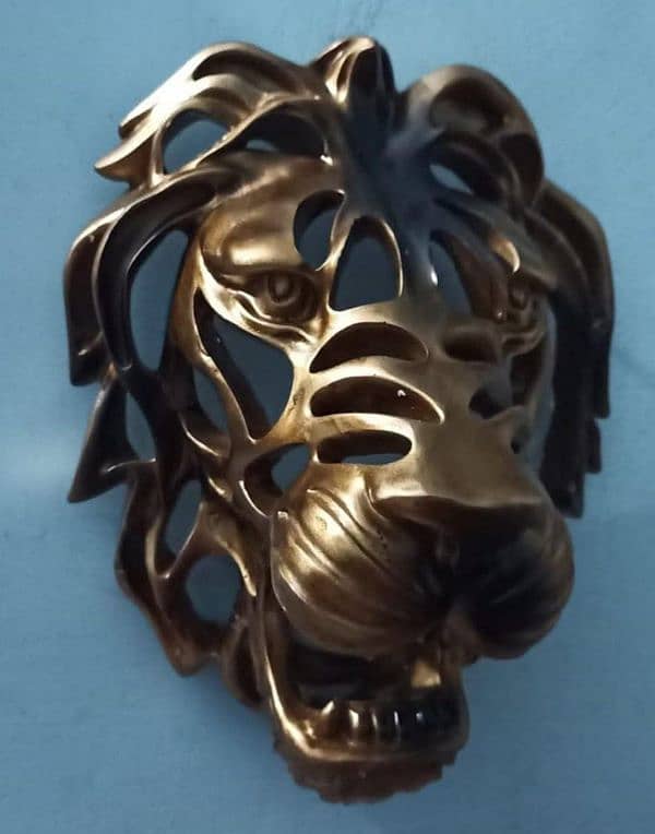 Lion Head Art Wall Decor 3D 1