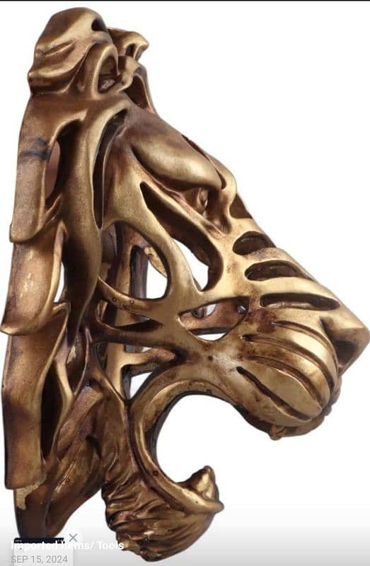 Lion Head Art Wall Decor 3D 5