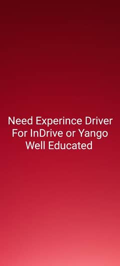 Need Driver for InDrive