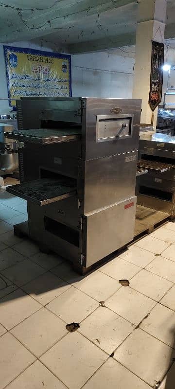 conveyor pizza oven oven fresh import stock fast food machinery avail 1