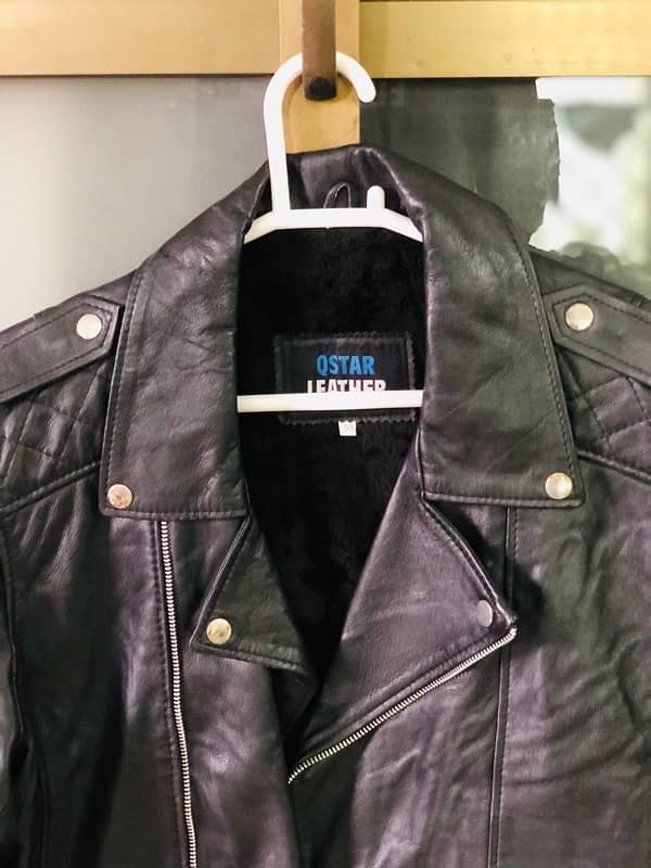 PREMIUM QUALITY PURE LEATHER JACKET PAIR FOR MENS AND WOMEN 1