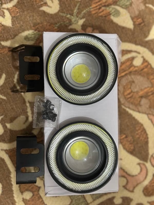 universal ring fog light white colour 0