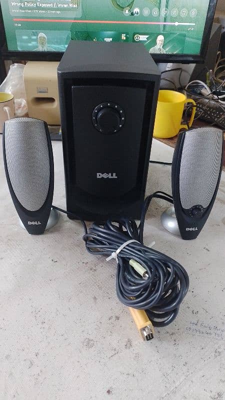 Dell 2.1 sound system. 2