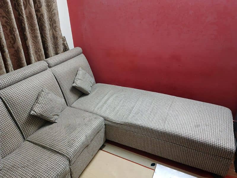 L shaped 7 seater sofa 0