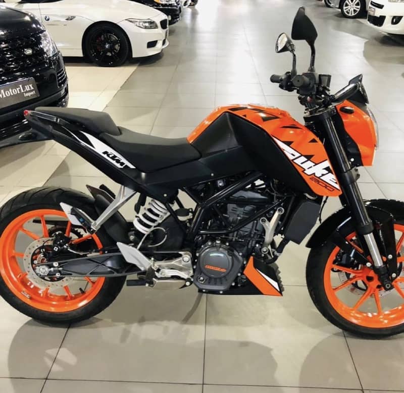 KTM duke 200 5