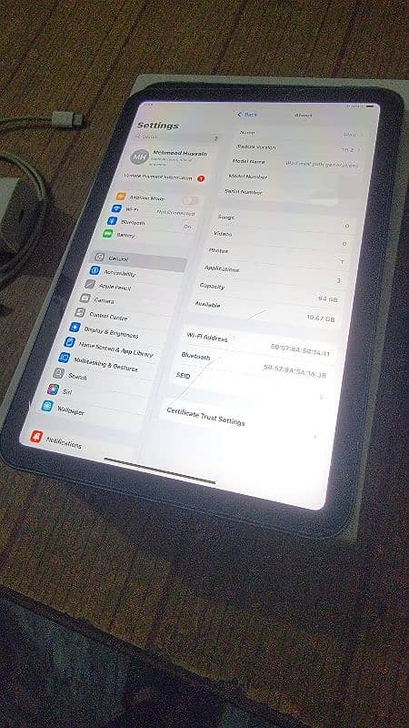 APPLE IPAD MINI 6 (64GB) ONLY WIFI 0