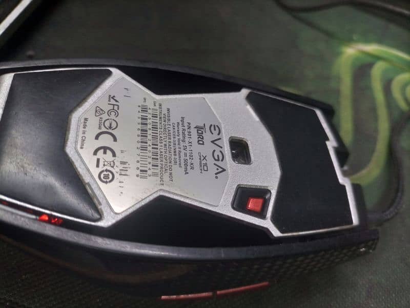 EVGA Torq X10 Carbon Edition In Original Gaming Mouse Gtx Msi Nvidia 4