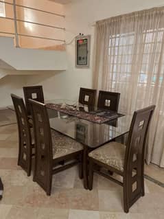 6 Chairs Dining Set