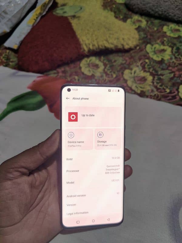 OnePlus 9. pro 12.256. 2