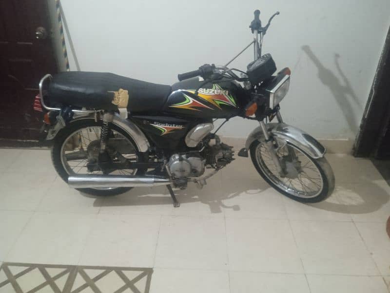 Suzuki 110-cc files documents clear engine ok condition ok 4