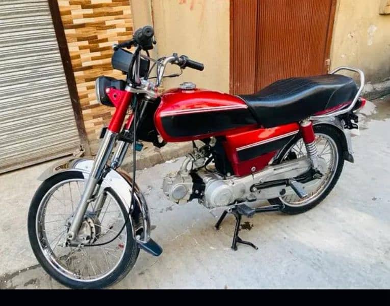 united 70 cc bike  condition 10 by 9 6