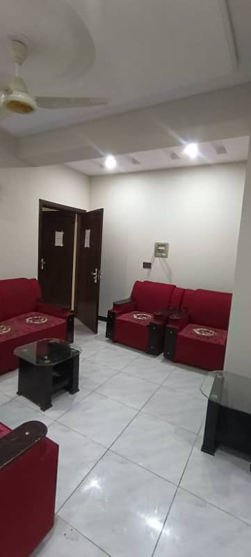 2Bed Luxury fully furnished Apartment For rent On possession flat In B-17 D Block Main markaz 8