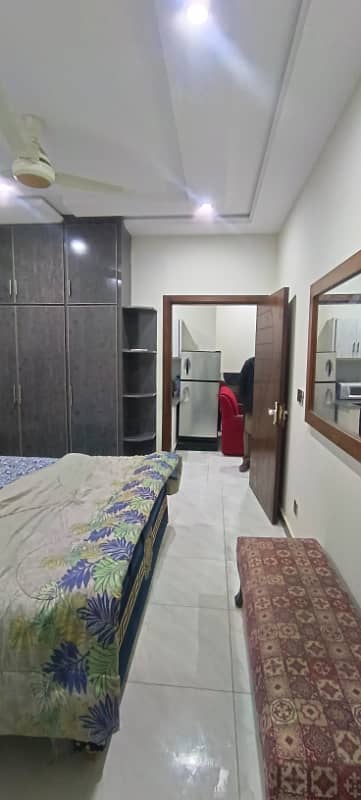 2Bed Luxury fully furnished Apartment For rent On possession flat In B-17 D Block Main markaz 9