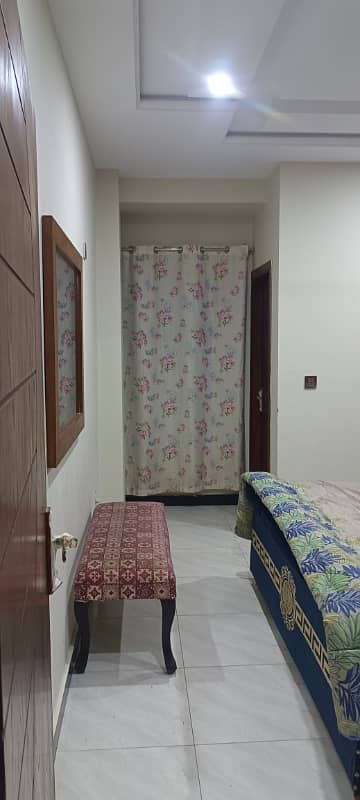 2Bed Luxury fully furnished Apartment For rent On possession flat In B-17 D Block Main markaz 16