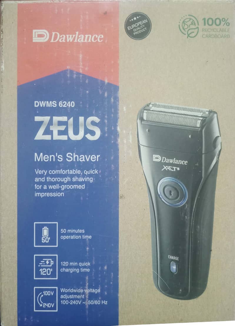 Dawlance DWMS 6240 ZEUS Men's Shaver 1