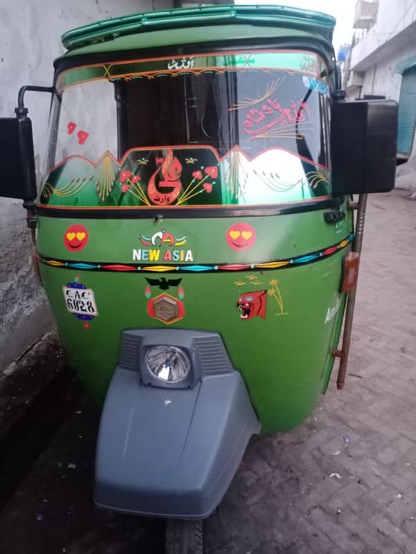 new Asia auto rickshaw double shook 2020 +21 model neat and clean 2