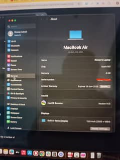 Macbook Air M3 8/256 13"