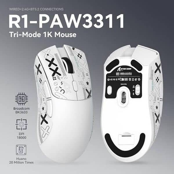 Attack shark mouse R1 X11 X6 2