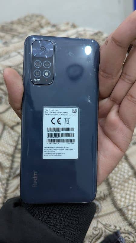 REDMI NOTE 11 6/128 WITH BOX 0