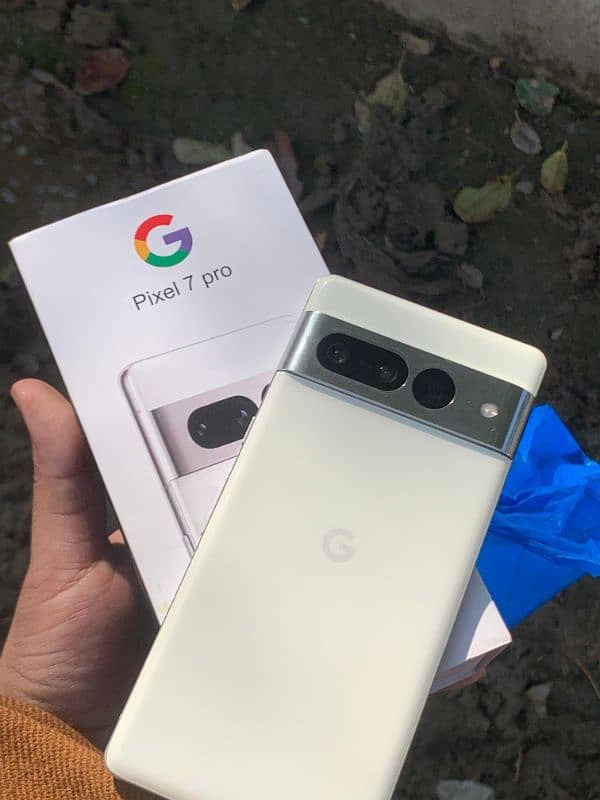 Google Pixel 7 pro Dual Sim Approved With Box And Charger 0