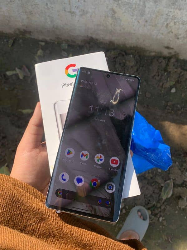 Google Pixel 7 pro Dual Sim Approved With Box And Charger 1