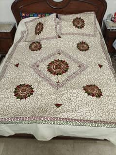 Double bed cover