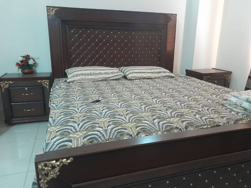 Two Bedroom Fully Furnished Apartment Available For Rent Defence Executive DHA 2 Islamabad 1