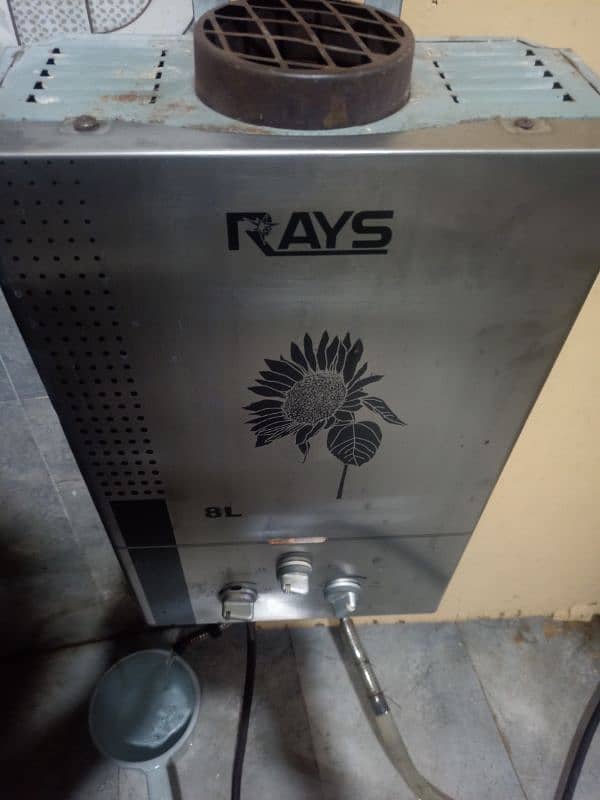 RAYS 8-L Gas Instant geyser 4