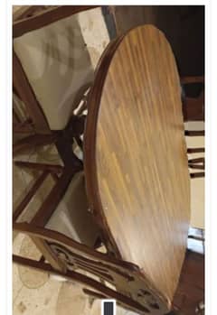 dining table and 5chairs