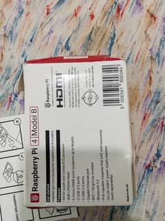 Raspberry pi 4 madel 64 GB new all ok ha number 03010051030