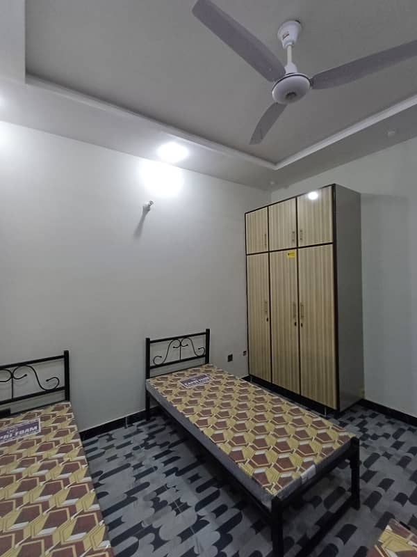 Brand new luxury Hania girls hostel Seats available in three seater Room for rent near ucp University or shaukat khanum hospital or UOL University or UMT University or Emporium Mall 1