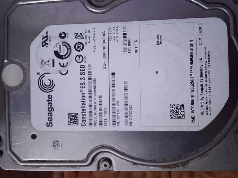 Seagate Hard Disk 1. Tebi 0