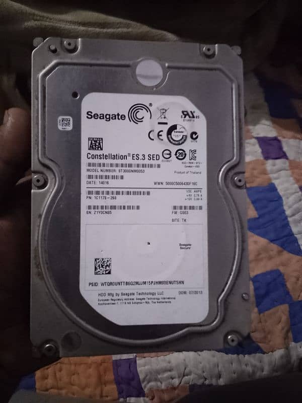 Seagate Hard Disk 1. Tebi 2