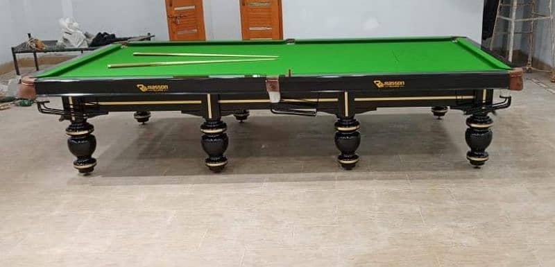 Snooker Table | Pool Table | Billiard | Factory Rate | Rasson 1